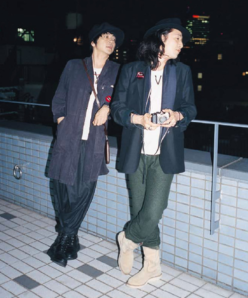 UNCERTAIN アンサーテイン ニューショップコート 大森南朋＆CHOP UNCERTAIN（大森南朋＆CHOP） NEW SHOP COATを使ったメンズ人気
