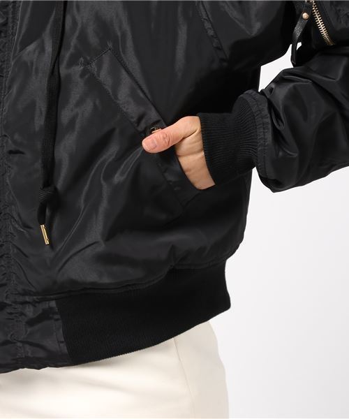 onespo（ワンスポ）の「N2B（モッズコート・レディース・ブラック/レッド/ダークブルー/ライトピンク・M）」の10枚目の写真