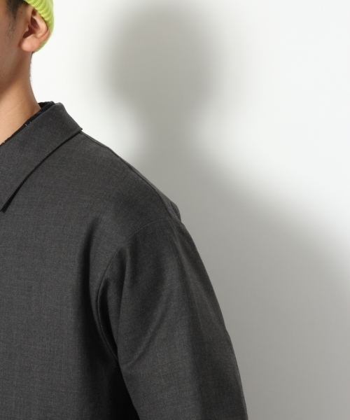 RAGEBLUE(レイジブルー)の「【シンサレート素材使用】TRドリズラージャケット/774899(ブルゾン・メンズ・ブラック/ワインレッド/グレー系その他/ダークブラウン・LARGE/MEDIUM/SMALL)」の10枚目の写真