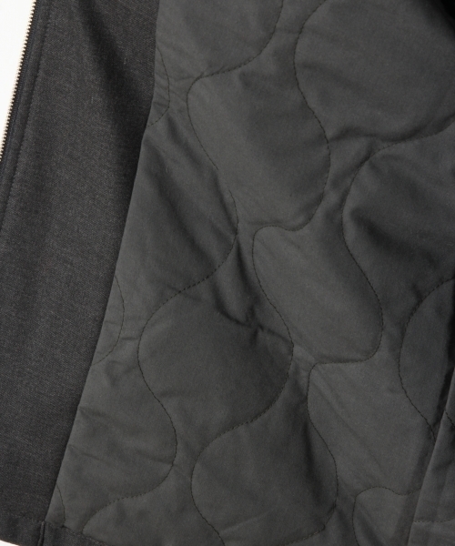 RAGEBLUE(レイジブルー)の「【シンサレート素材使用】TRドリズラージャケット/774899(ブルゾン・メンズ・ブラック/ワインレッド/グレー系その他/ダークブラウン・LARGE/MEDIUM/SMALL)」の15枚目の写真