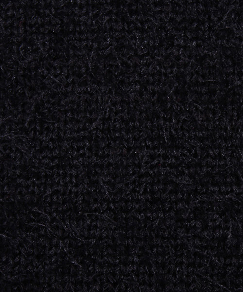 ８(eight)（エイト）の「フェザーヤーン ニットセーター ボーダー（ニット/セーター・メンズ・ホワイト/ブラック/グレー/ブラック×グレー/ブラック×レッド・MEDIUM/LARGE/X-LARGE）」の17枚目の写真