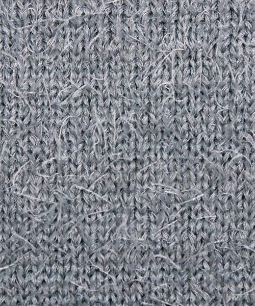 ８(eight)（エイト）の「フェザーヤーン ニットセーター ボーダー（ニット/セーター・メンズ・ホワイト/ブラック/グレー/ブラック×グレー/ブラック×レッド・MEDIUM/LARGE/X-LARGE）」の20枚目の写真