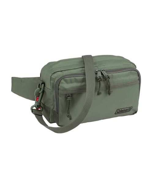 COLEMAN（コールマン）の「ウォーカーポーチ（ボディバッグ/ウエストポーチ・レディース・ライトグレー/スカイブルー/ブラック/ネイビー/グレー/レッド/オリーブ/サンドベージュ/ダークパープル/ブルーグレー/ブラウン系カモフラージュ/ダークグリーン/ライトブラック/ホワイト×ブラック/グリーン系その他/ホワイト/ブルー/ブラック系その他/ベージュ系その他・ONE SIZE/2L）」の13枚目の写真