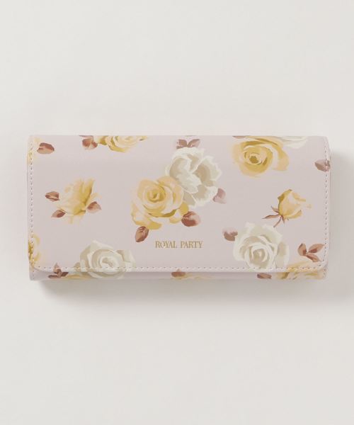 Royal Party ロイヤルパーティー の Royal Party ロイヤルパーティー Rpフラワー 8b 長財布 財布 Wear