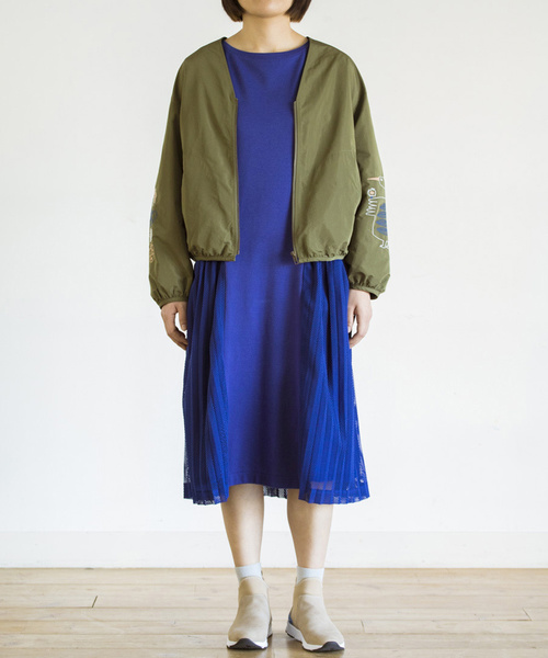 Ne-net（ネネット）の「S (S)とりはなブルゾン（ブルゾン・レディース・オレンジ/カーキ/ネイビー・03/02）」の10枚目の写真