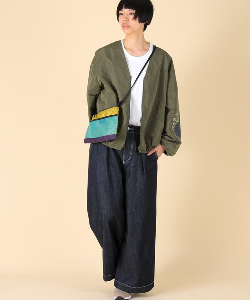 Ne-net（ネネット）の「S (S)とりはなブルゾン（ブルゾン・レディース・オレンジ/カーキ/ネイビー・03/02）」の19枚目の写真