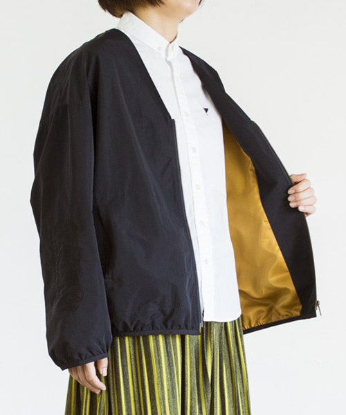 Ne-net（ネネット）の「S (S)とりはなブルゾン（ブルゾン・レディース・オレンジ/カーキ/ネイビー・03/02）」の21枚目の写真