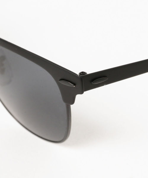 Ray-Ban（レイバン）の「Ray-Ban / CLUBMASTER METAL サングラス（サングラス・メンズ・ブラック・ONE SIZE）」の5枚目の写真