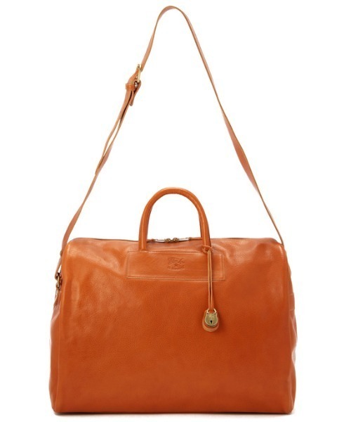 IL BISONTE（イルビゾンテ）の「IL BISONTE / Bag（ボストンバッグ・レディース・ライトブラウン/ブラック・FREE）」の2枚目の写真