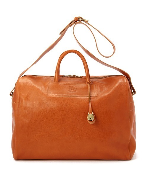 IL BISONTE（イルビゾンテ）の「IL BISONTE / Bag（ボストンバッグ・レディース・ライトブラウン/ブラック・FREE）」の3枚目の写真