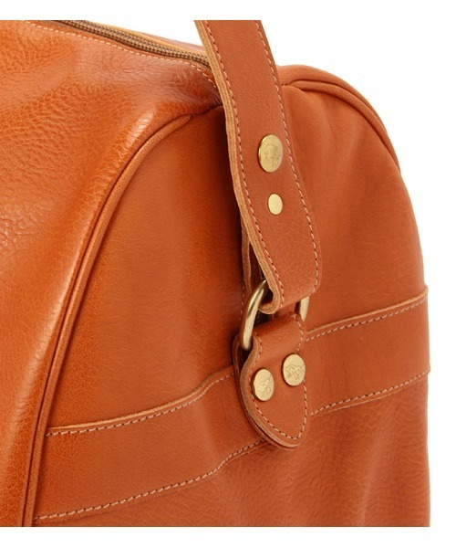 IL BISONTE（イルビゾンテ）の「IL BISONTE / Bag（ボストンバッグ・レディース・ライトブラウン/ブラック・FREE）」の7枚目の写真