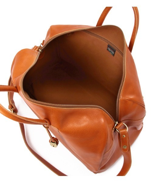 IL BISONTE（イルビゾンテ）の「IL BISONTE / Bag（ボストンバッグ・レディース・ライトブラウン/ブラック・FREE）」の9枚目の写真