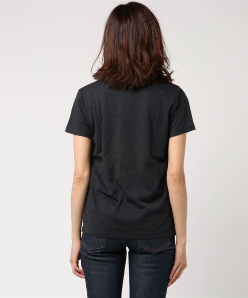 AMERICAN HOLIC(アメリカンホリック)の「・60新彊綿天竺 裾ラウンドポケットTEE★(Tシャツ/カットソー・レディース・オフホワイト/杢グレー/チャコールグレー/ブルーグリーン・L/M)」の16枚目の写真