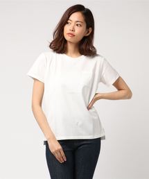 AMERICAN HOLIC | ・60新彊綿天竺 裾ラウンドポケットTEE(Tシャツ/カットソー)