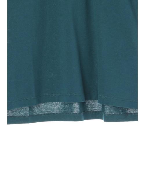 AMERICAN HOLIC(アメリカンホリック)の「・60新彊綿天竺 裾ラウンドポケットTEE★(Tシャツ/カットソー・レディース・オフホワイト/杢グレー/チャコールグレー/ブルーグリーン・L/M)」の18枚目の写真