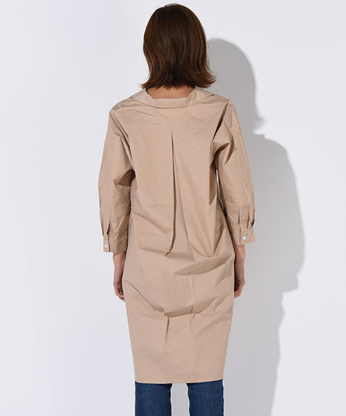 Willful by lipstar（ウィルフル バイ リップスター）の「【Willful by lipstar】ブロードシャツワンピース（ワンピース・レディース・オフホワイト/キャメル/ブルー系その他2・M）」の6枚目の写真