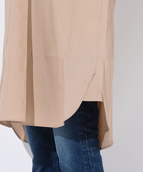 Willful by lipstar（ウィルフル バイ リップスター）の「【Willful by lipstar】ブロードシャツワンピース（ワンピース・レディース・オフホワイト/キャメル/ブルー系その他2・M）」の9枚目の写真