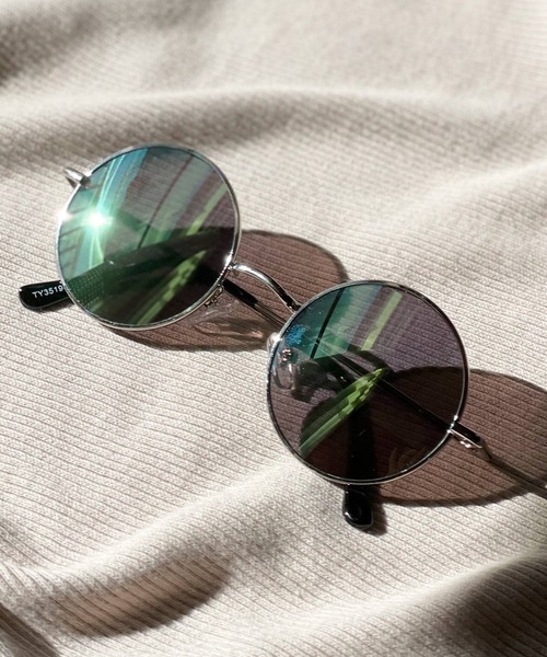 ＪＵＧＬＡＮＳ（ユグランス）の「丸眼鏡 丸サングラス / 簡易 メガネ サングラスケース付き（サングラス・レディース・A/B/C/D/E/F/G/H/I/J/K/L/M/N/O/P/Q/R/S/T/V/U/W・ONE SIZE）」の12枚目の写真