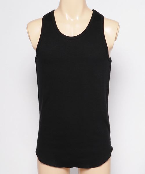 AZUL by moussy（アズールバイマウジー）の「TCハニカムタンクトップ（タンクトップ・メンズ・ホワイト/ブラック/ホワイト系その他・SMALL/MEDIUM/LARGE）」の3枚目の写真