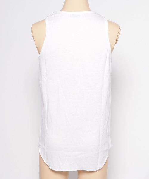 AZUL by moussy（アズールバイマウジー）の「TCハニカムタンクトップ（タンクトップ・メンズ・ホワイト/ブラック/ホワイト系その他・SMALL/MEDIUM/LARGE）」の5枚目の写真