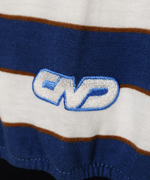 Candy Stripper（キャンディストリッパー）の「MULTI BORDER L/S Tシャツ（Tシャツ/カットソー・レディース・ライトブルー/ブラック/ピンク・2）」の11枚目の写真