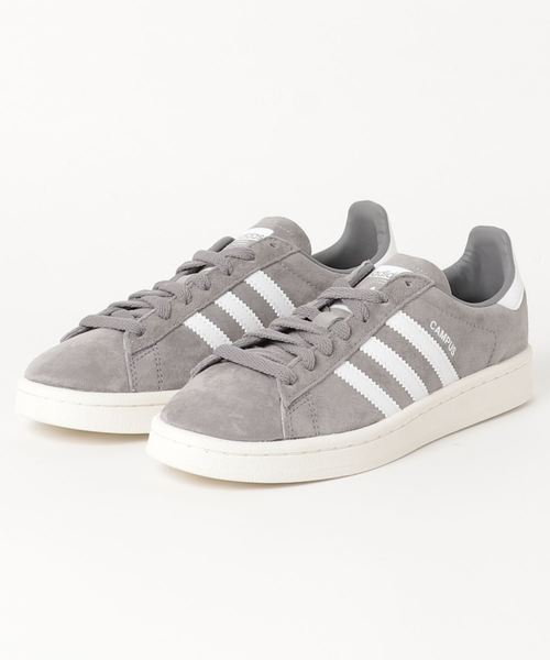adidas(アディダス)の「adidas:CAMPUS(スニーカー・レディース・グレー/ブラック/グリーン・40/45/35/30)」の2枚目の写真