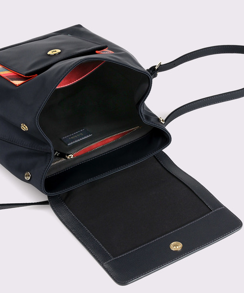 Paul Smith(ポールスミス)の「SWIRL NYLON POCKET RUCKSACK / 873420 W342(バックパック/リュック・レディース・ブラック/ベージュ/ネイビー・FREE)」の11枚目の写真