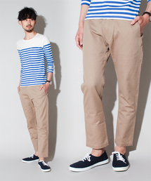 NANO universe | NUスラブチノクロップドボトム(チノパンツ)