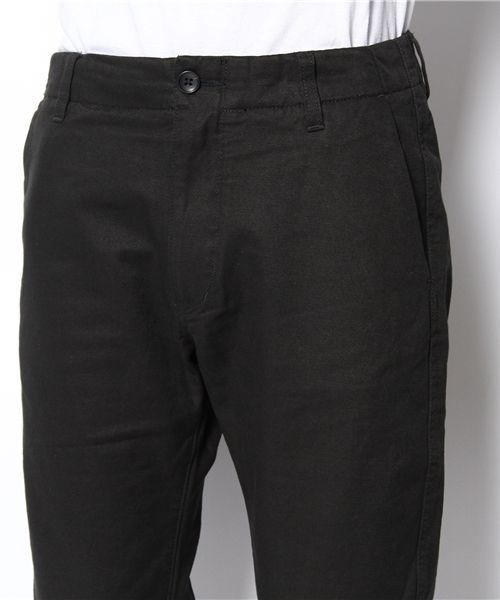 NANO universe（ナノユニバース）の「NUスラブチノクロップドボトム（チノパンツ・メンズ・ブラック/チャコール/ベージュ/ホワイト・SMALL/MEDIUM/LARGE/X-LARGE）」の15枚目の写真
