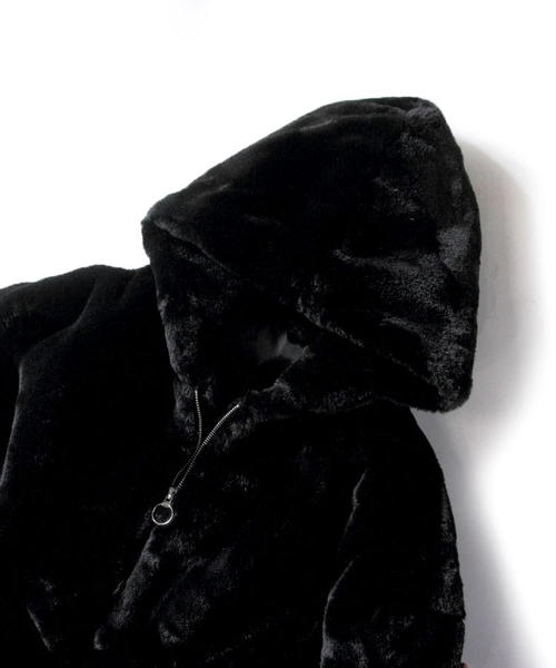 GALLIS ADDICTION(ガリスアディクション)の「GAフードファーブルゾン(ブルゾン・メンズ・ホワイト/ブラック/グレー/ベージュ・M/L)」の7枚目の写真