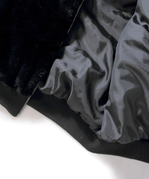 GALLIS ADDICTION(ガリスアディクション)の「GAフードファーブルゾン(ブルゾン・メンズ・ホワイト/ブラック/グレー/ベージュ・M/L)」の10枚目の写真