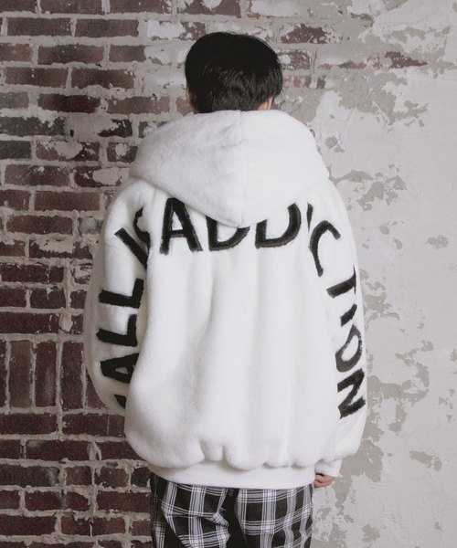 GALLIS ADDICTION(ガリスアディクション)の「GAフードファーブルゾン(ブルゾン・メンズ・ホワイト/ブラック/グレー/ベージュ・M/L)」の20枚目の写真