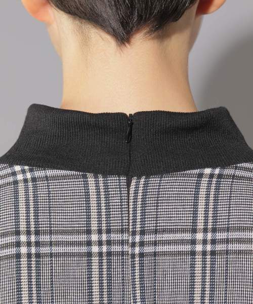 PAGEBOY（ページボーイ）の「グレンチェックリブプルオーバー（Tシャツ/カットソー・レディース・チャコールグレー/ベージュ/ブラック/ダークブラウン・FREE）」の20枚目の写真