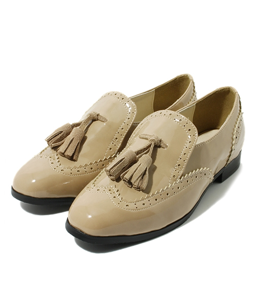 Chico(チコ)の「タッセルシューズ(その他シューズ・レディース・ブラック/ベージュ/ピンク・SMALL/LARGE/MEDIUM)」の2枚目の写真