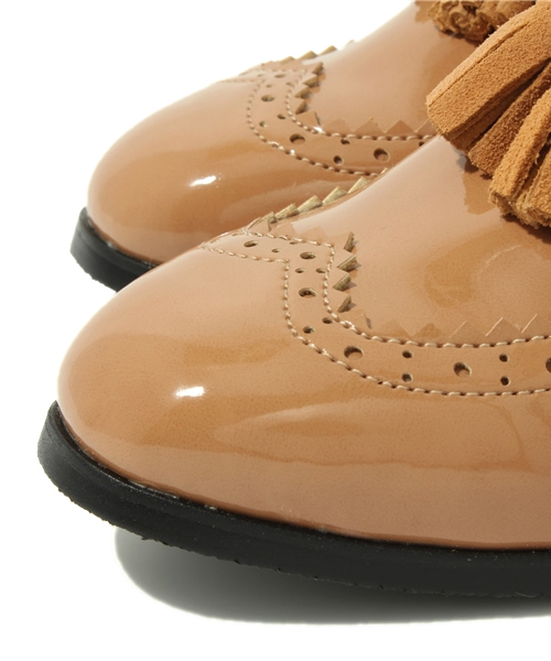 Chico(チコ)の「タッセルシューズ(その他シューズ・レディース・ブラック/ベージュ/ピンク・SMALL/LARGE/MEDIUM)」の6枚目の写真