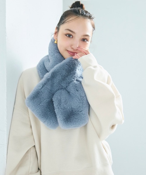 ファー ティペット フェイクファーティペット(マフラー・ストール・スカーフ