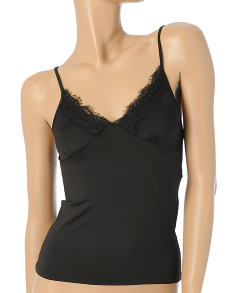 AMBIENT(アンビエント)の「レースインナーキャミソール(キャミソール・レディース・ホワイト/ブラック・FREE)」の12枚目の写真