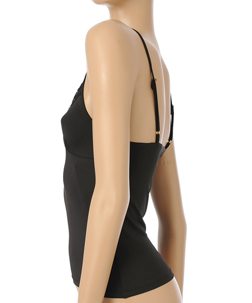 AMBIENT(アンビエント)の「レースインナーキャミソール(キャミソール・レディース・ホワイト/ブラック・FREE)」の3枚目の写真