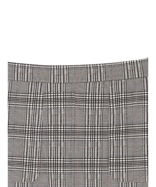 YECCA VECCA（イェッカヴェッカ）の「・チェック柄ポンチタイトスカート（スカート・レディース・チェック・FREE）」の2枚目の写真