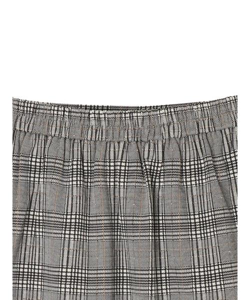 YECCA VECCA（イェッカヴェッカ）の「・チェック柄ポンチタイトスカート（スカート・レディース・チェック・FREE）」の3枚目の写真