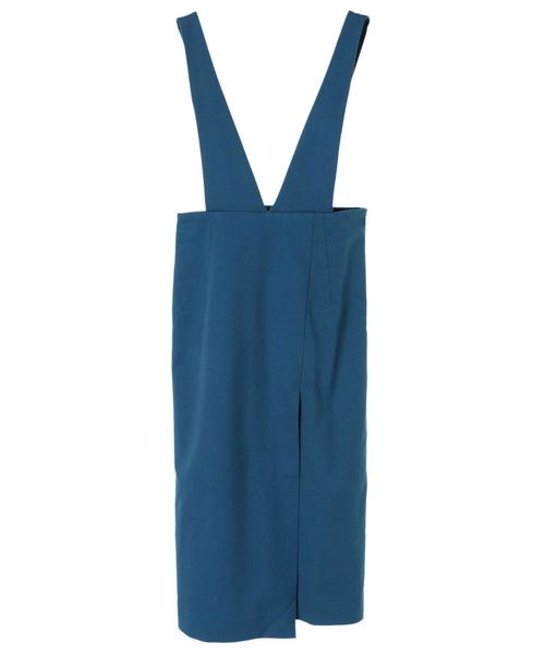 YECCA VECCA（イェッカヴェッカ）の「・ジャンスカ（ワンピース・レディース・チャコールグレー/ブルー・FREE）」の10枚目の写真