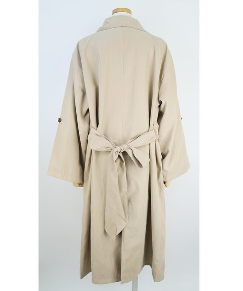reca(レカ)の「ビッグシルエット ロングトレンチコート 2019S/S(トレンチコート・レディース・ベージュ/ネイビー/カーキ/ピンク系その他・M/L)」の7枚目の写真