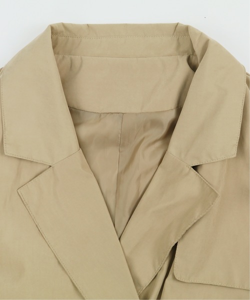 reca(レカ)の「ビッグシルエット ロングトレンチコート 2019S/S(トレンチコート・レディース・ベージュ/ネイビー/カーキ/ピンク系その他・M/L)」の16枚目の写真