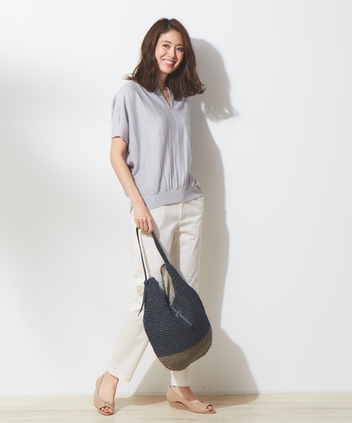 Au BANNISTER（オゥバニスター）の「オープントゥウェッジパンプス（パンプス・レディース・ブラック/ベージュ/イエロー/シルバー・35/36/37/38/39）」の5枚目の写真