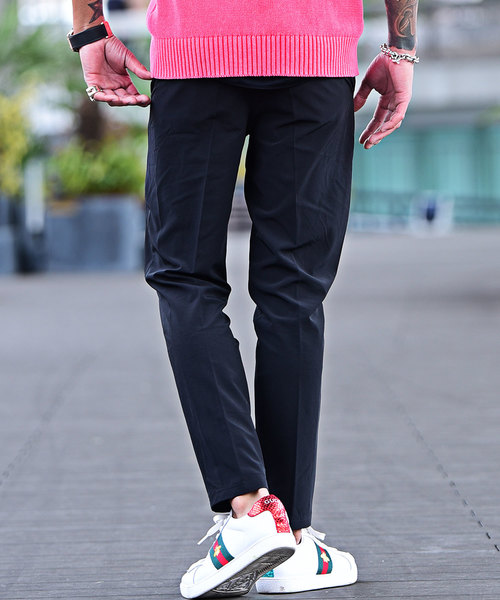 JOKER（ジョーカー）の「アンクルパンツ ストレッチツイル　スラックス（スラックス・メンズ・ベージュ/ネイビー・M/L/XL）」の8枚目の写真