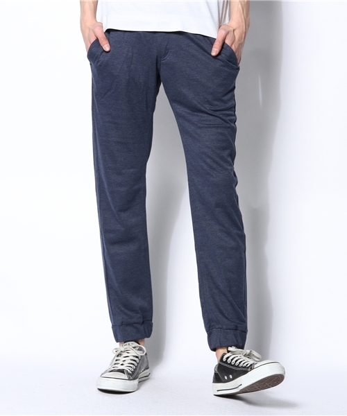 PLST（プラステ）の「Ｍen 裾ゴムダブルフェイスリラックスパンツ（その他パンツ・メンズ・ダークネイビー/ブラック/グレー/ダークグレー・30inch/34inch/28inch/32inch）」の4枚目の写真