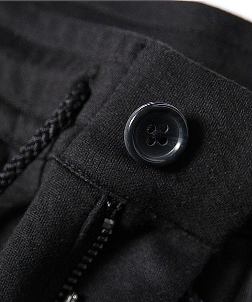 PLST（プラステ）の「Ｍen 裾ゴムダブルフェイスリラックスパンツ（その他パンツ・メンズ・ダークネイビー/ブラック/グレー/ダークグレー・30inch/34inch/28inch/32inch）」の8枚目の写真