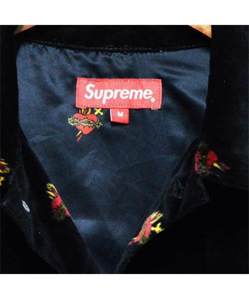 ジャケット・アウター Supreme velvet trucker jacket M 122058954_o2.jpg?