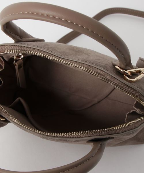 flower（フラワー）の「オータムカラーバッグ（ショルダーバッグ・レディース・ベージュ/ブラウン・FREE）」の5枚目の写真