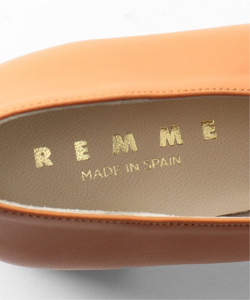 REMME（レメ）の「【REMME / レメ】chunky heel（パンプス・レディース・ブラック/ベージュ・37/36）」の5枚目の写真